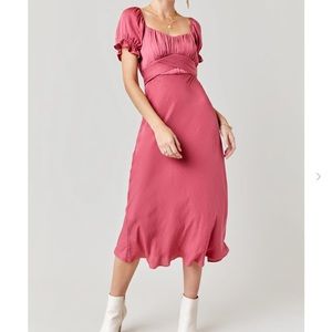 Francesca’s silky dress